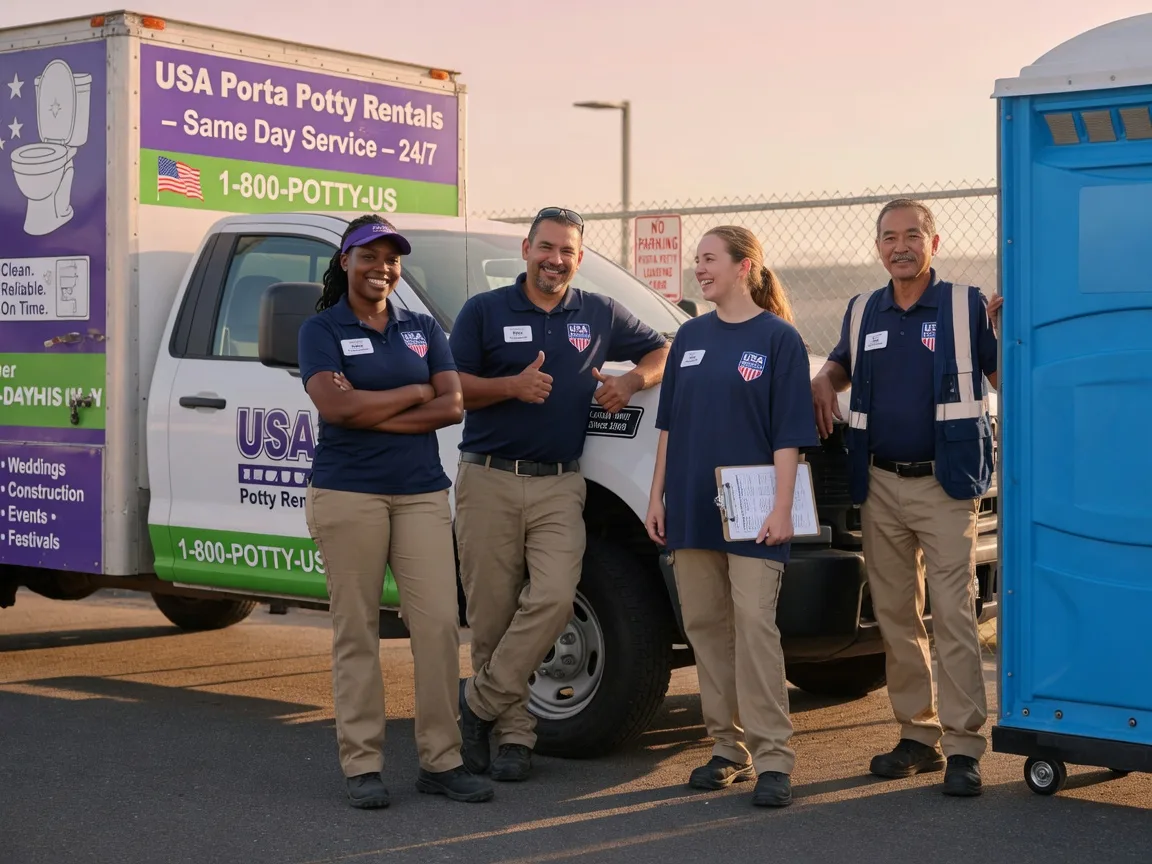 Porta Potty Rental company in Saddle Brook, NJ